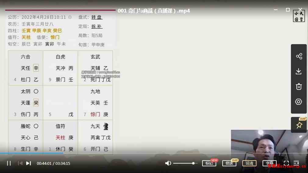 罗江普奇门商战直播课程视频3集1.jpg