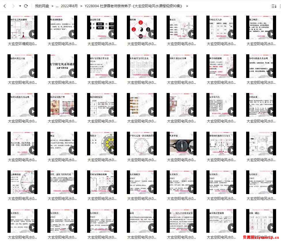 杜彦霖老师亲传弟子《大玄空阳宅风水课程视频90集》3.jpg