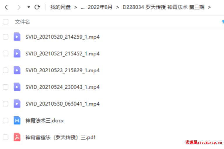 罗天传授 神霄法术 第三期视频5集 2个讲义pdf1.png