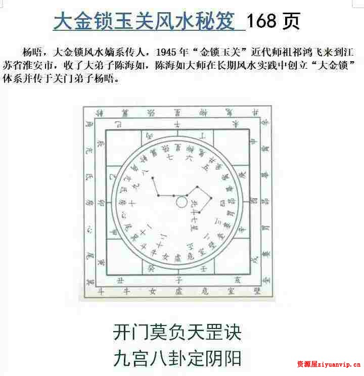 杨晤大金锁玉关风水秘笈168页高清1.jpg