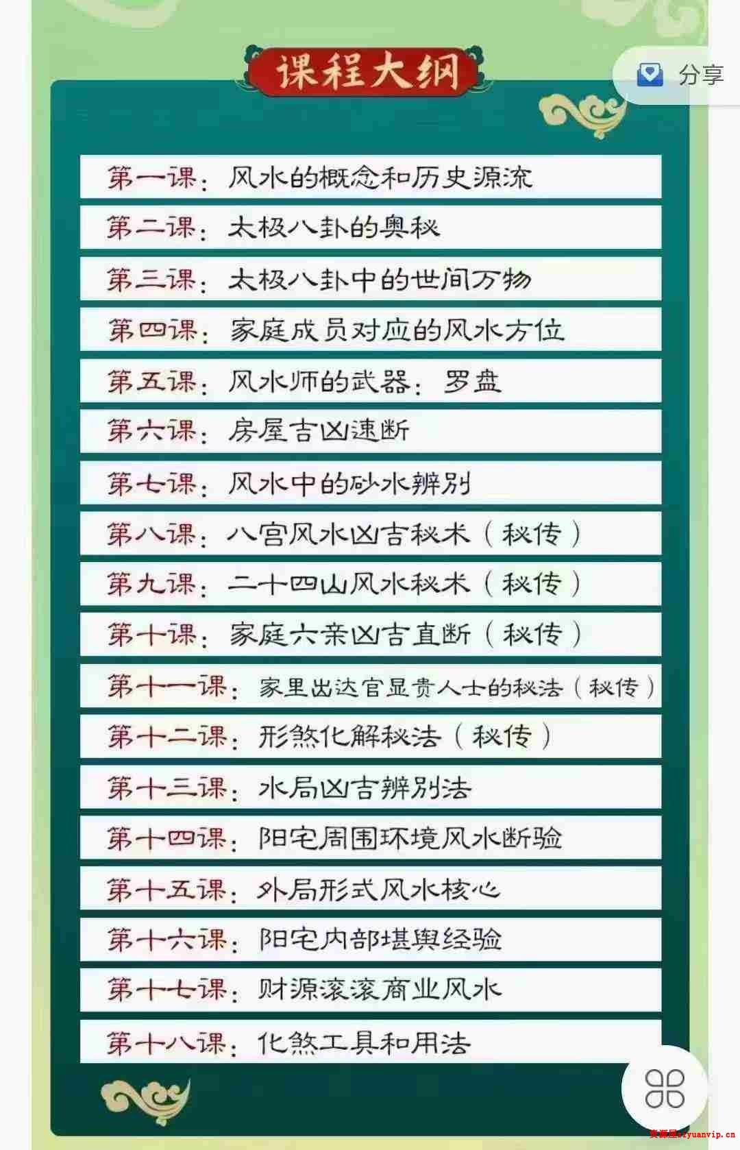 众妙学堂 尤尤《风水专业课》3.jpg